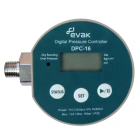 EVAK DPC-16 digitális szivattyúvezérlő (rövid kábeles)