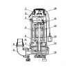 IBO KRAKEN 1800 21m 233l 400V 1,8kW Vágószerkezetes szivattyú