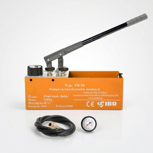 IBO PR-50 kézi nyomáspróba szivattyú, pumpa