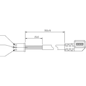   AMG PWM jeladó kábel | IBO Keringető szivattyúhoz [energiatakarékos, "A" energiaosztályú keringető szivattyú]