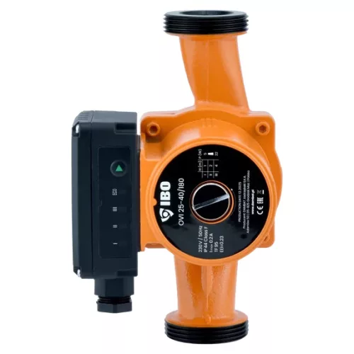 IBO OVI 25-40/180 (DN25, 4m, 53,3l, 180mm) keringető szivattyú