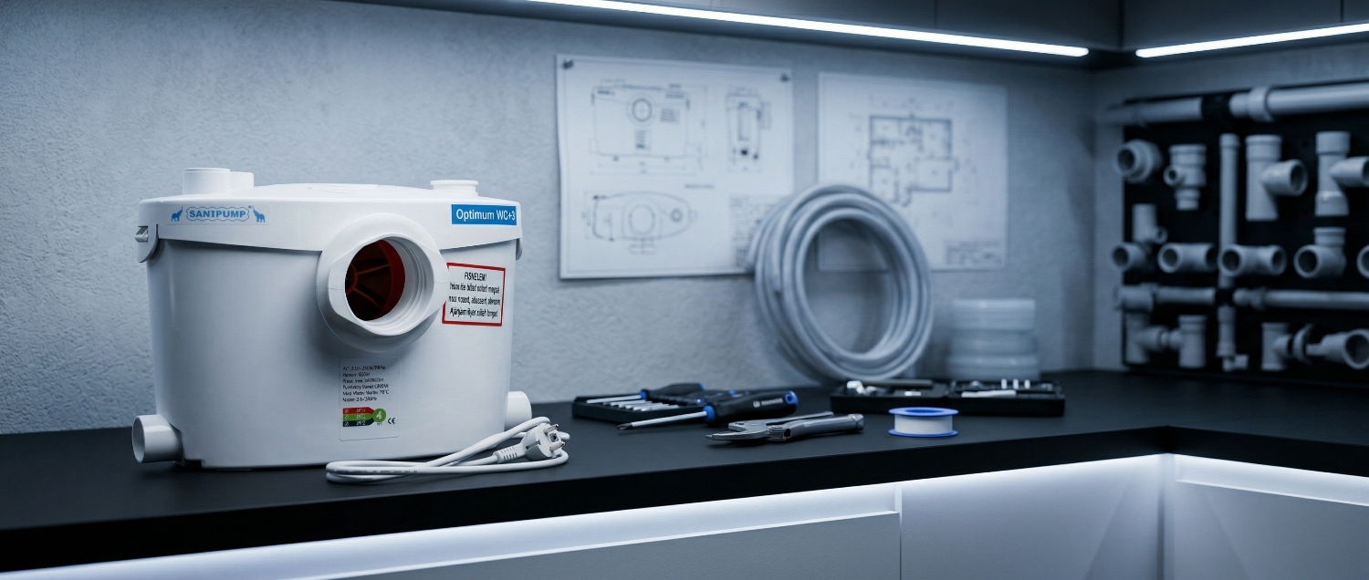 Sanipump szaniter átemelő