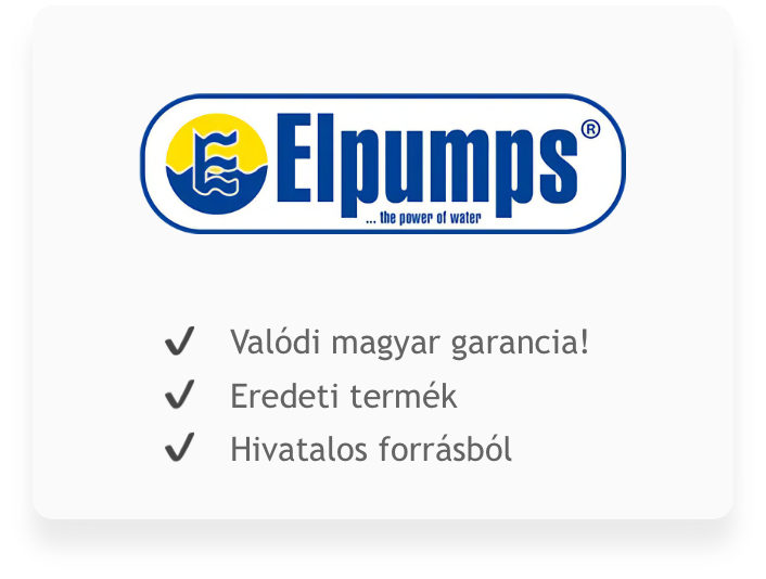 Eredeti ELPUMPS termékek, megbízható forrásból!